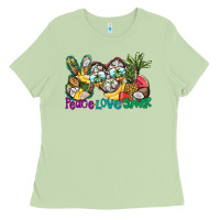 Matcha Peace Love Summer Ladies Tee - CowhideDigitalArt