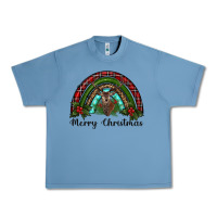 Pebble Blue reindeer rainbow christmas Urban Heavy Tee - RanaPortraitStore