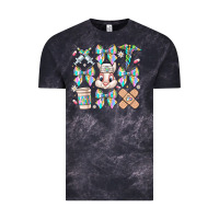 Cloud Black easter bow Vintage Tee - CowhideDigitalArt