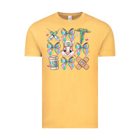 Vintage Mustard easter bow Vintage Tee - CowhideDigitalArt
