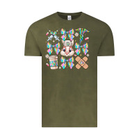 Vintage Olive easter bow Vintage Tee - CowhideDigitalArt