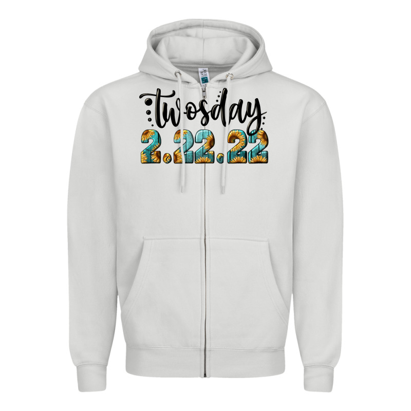 2 22 22 Twosday Zipper Hoodie by RanaPortraitStore | Teevron