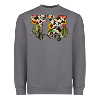 Storm texas state cowhide serape cactus Heavyweight Sweatshirt - RanaPortraitStore