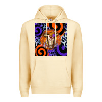 Pina Colada halloween bull skull Premium Hoodie - BarkalooDesign