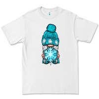 White winter gnome with snowflake Premium Tee - BundleAndBundleShop