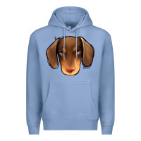 Colony Blue Dachshund Premium Hoodie - Jasminsmagicworld