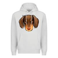 Dove Grey Dachshund Premium Hoodie - Jasminsmagicworld