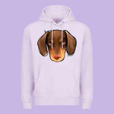 Dachshund Premium Hoodie Designed By Jasminsmagicworld