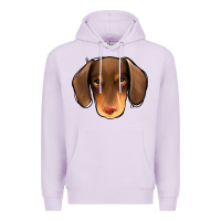 Lilac Dachshund Premium Hoodie - Jasminsmagicworld