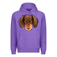 Purple Dachshund Premium Hoodie - Jasminsmagicworld