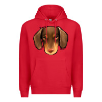 Red Dachshund Premium Hoodie - Jasminsmagicworld