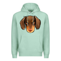 Seafoam Dachshund Premium Hoodie - Jasminsmagicworld