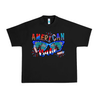 Black American babe Urban Heavy Tee - CowhideDigitalArt