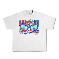 Lunar Rock American babe Urban Heavy Tee - CowhideDigitalArt