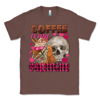 Chestnut Coffee is my Valentine skull Classic Tee - FaDigitalArtStudio