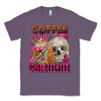 Lavender Coffee is my Valentine skull Classic Tee - FaDigitalArtStudio