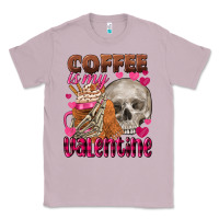 Lilac Coffee is my Valentine skull Classic Tee - FaDigitalArtStudio