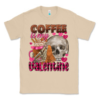 Mushroom Coffee is my Valentine skull Classic Tee - FaDigitalArtStudio