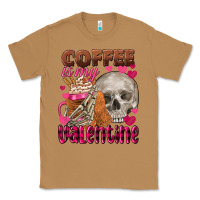 Toasted Coconut Coffee is my Valentine skull Classic Tee - FaDigitalArtStudio