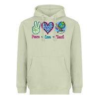 Matcha Peace Love Teach Heavyweight Hoodie - Jasminsmagicworld