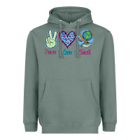 Sage Peace Love Teach Heavyweight Hoodie - Jasminsmagicworld