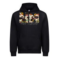 Black new mexico state cowhide serape cactus Urban Hoodie - RanaPortraitStore