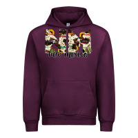Mauve Wine new mexico state cowhide serape cactus Urban Hoodie - RanaPortraitStore