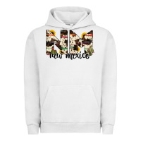 Pigment Lunar Rock new mexico state cowhide serape cactus Urban Hoodie - RanaPortraitStore