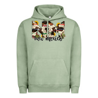 Pigment Oil Green new mexico state cowhide serape cactus Urban Hoodie - RanaPortraitStore