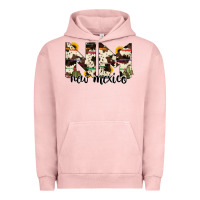 Pigment Salmon new mexico state cowhide serape cactus Urban Hoodie - RanaPortraitStore