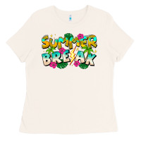 Bone Summer Break Ladies Tee - CowhideDigitalArt