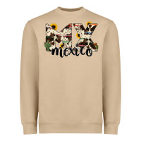 Mushroom mexico state cowhide serape cactus Heavyweight Sweatshirt - RanaPortraitStore