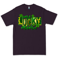Plum one lucky mama st patricks Premium Tee - FaDigitalArtStudio