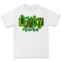 White one lucky mama st patricks Premium Tee - FaDigitalArtStudio