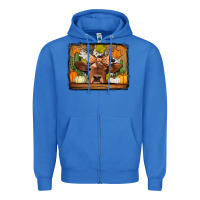 True Royal fall cow Zipper Hoodie - Jasminsmagicworld