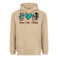 Mushroom Peace Love Indians Heavyweight Hoodie - Jasminsmagicworld