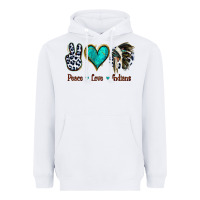 White Peace Love Indians Heavyweight Hoodie - Jasminsmagicworld