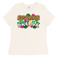 Bone Summer Break Ladies Tee - CowhideDigitalArt