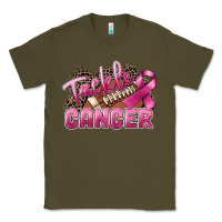 Army Green Tackle cancer Football Classic Tee - FaDigitalArtStudio