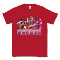 Red Tackle cancer Football Classic Tee - FaDigitalArtStudio