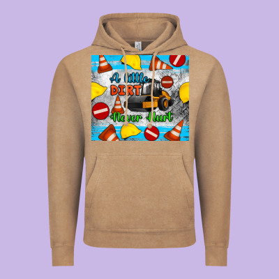 A Little Dirt Never Hurt Steam Roller Tumbler Vintage Hoodie Designed By Artiststas