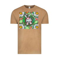 Vintage Camel Easter Bunny Vintage Tee - CowhideDigitalArt