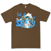Cacao let it snow christmas Premium Tee - FaDigitalArtStudio
