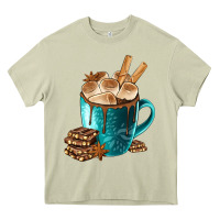 Mossy Chocolate And Coffee Heavy Core Tee - FaDigitalArtStudio