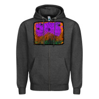 Charcoal Heather halloween spider web background Zipper Hoodie - Jasminsmagicworld