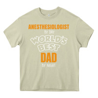 Mossy anesthesiologist by day worlds best dad by night fathers day Heavy Core Tee - linhVisuals