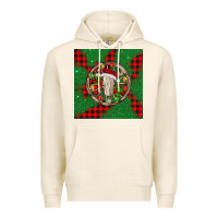 Tofu Christmas bull skull Premium Hoodie - BarkalooDesign