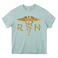 Arona rn registered nurse leopard lovely nursing student t shirt Heavy Core Tee - linhVisuals