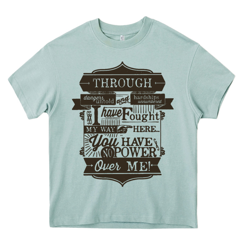 Labyrinth Words Heavy Core Tee by linhVisuals | Teevron