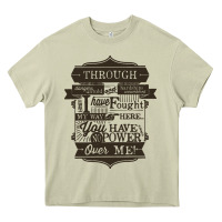Mossy labyrinth words Heavy Core Tee - linhVisuals